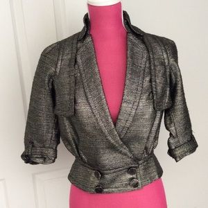 Brand new Byron Lars metallic jacket
